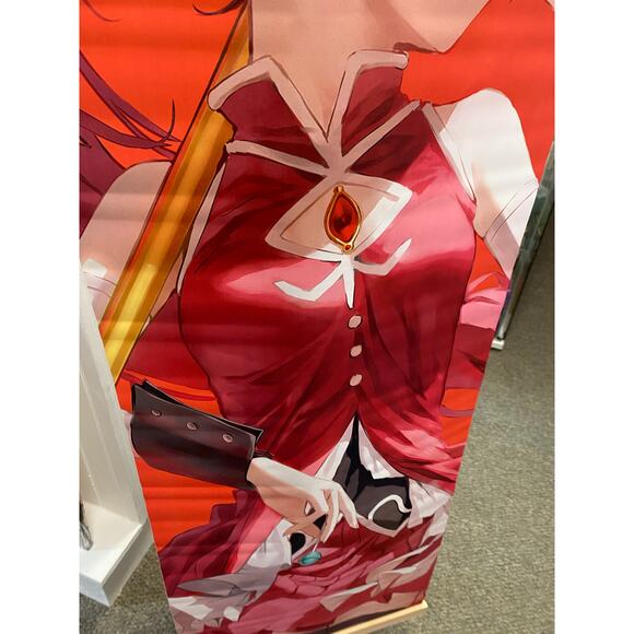 Puella Magi Madoka Kyoko Sakura Wall Scroll Tapestry Print On Synthetic Canvas - Picture 3 of 3